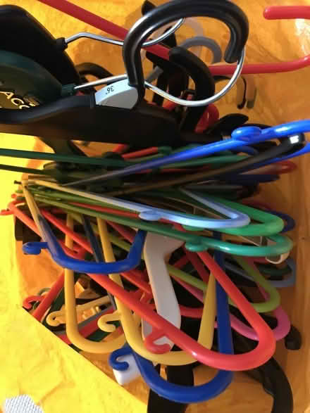 Photo of free 40 hangers for children's clothes (Kedleston Road DE22) #1
