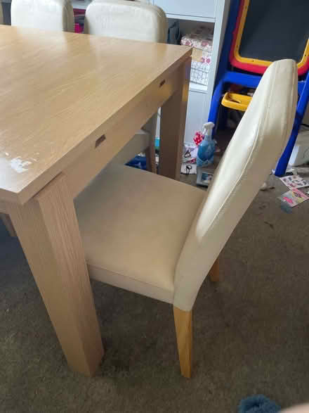 Photo of free Large table and 6 chairs (Guildford GU2) #2