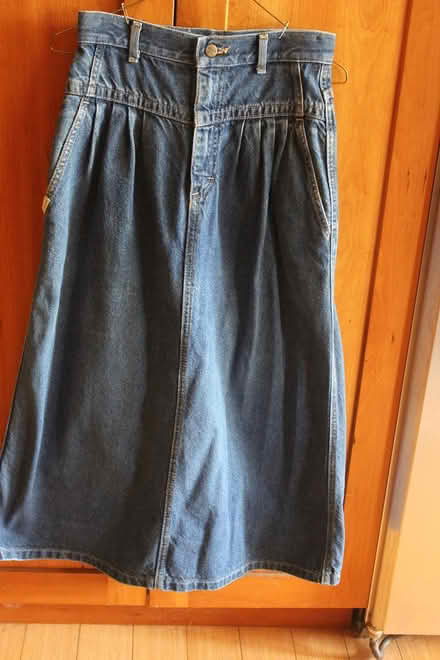Photo of free LL Bean Denim Midi Skirt (Capitol Hill) #1
