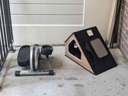 Photo of free Cat house and stationary bike (Winter Hill) #1