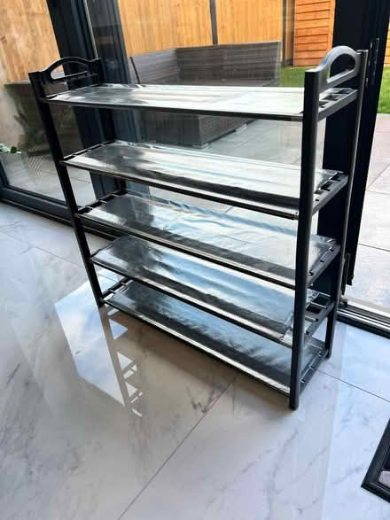 Photo of free Plastic Shoe Shelves (Hoddesdon) #1
