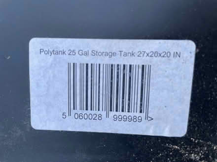 Photo of free Water Tank (CT3) #1