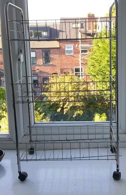 Photo of free Wheeled vegetable rack (Crookes S10) #1