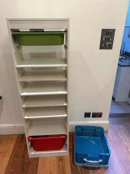 Photo of free IKEA trofast unit & storage box (Chiswick W4) #1