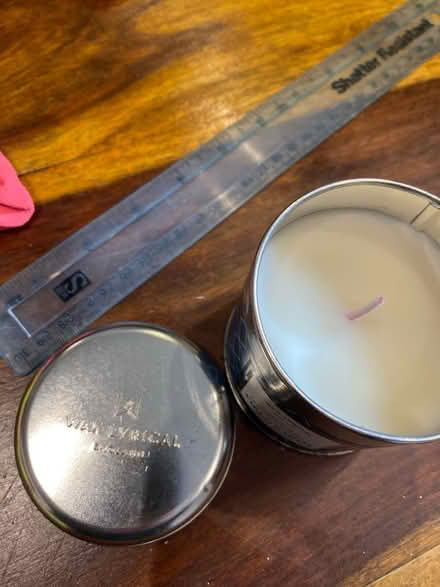 Photo of free New candle in tin (Queens Park W10) #2