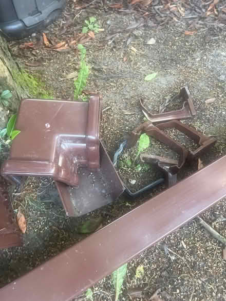 Photo of free Brown square new drain pipe, gutter (PR5 lostock hall) #3