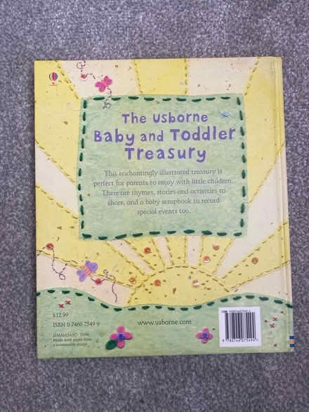 Photo of free The Usborn Baby & Toddler Treasury (Shipley) #2