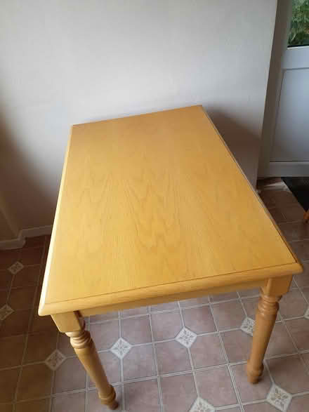 Photo of free Pine kitchen / dining table (Droitwich WR9) #1