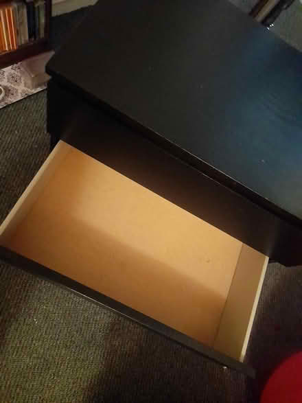Photo of free Black chest of drawers (G20 Glasgow Maryhill) #2