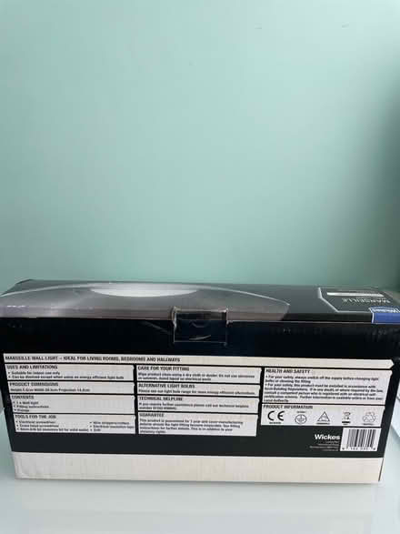Photo of free Wickes Marseille wall light (London, SE1) #2