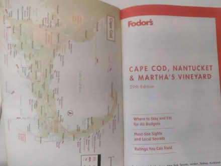 Photo of free Fodor's Cape Cod guide book (Old Ottawa south) #2