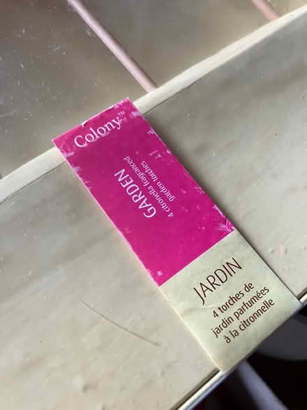 Photo of free Citronella garden candles (Chesham HP5) #1