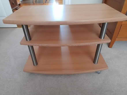 Photo of free TV Stand on casters (Ruddington NG11) #1