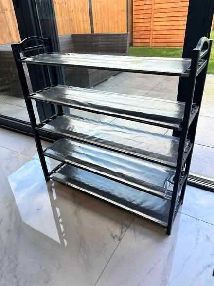 Photo of free Plastic Shoe Shelves (Hoddesdon) #2
