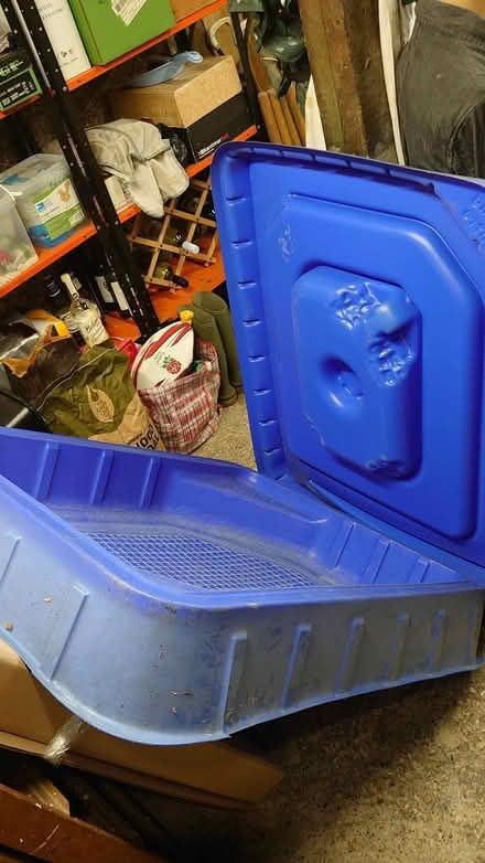 Photo of free Sand pit with lid (Balham SW12) #2