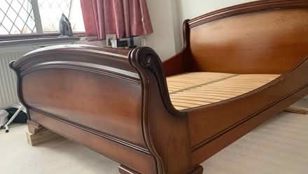 Photo of free Wooden double bed frame (Rayners lane, HA2) #3