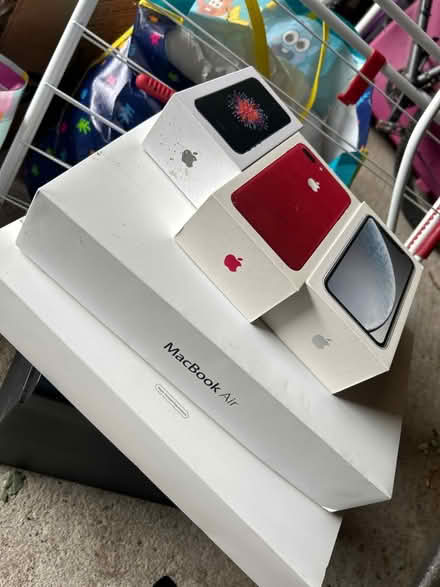 Photo of free Apple device boxes (Bagshot) #1