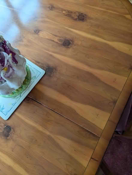 Photo of free Wooden drop leaf table & chairs (Staines, TW18) #3
