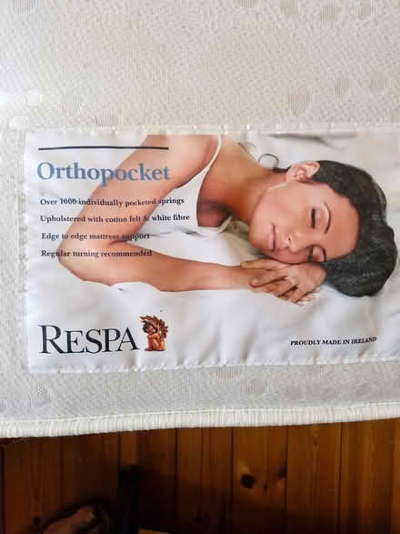 Photo of free Respa 3' sprung mattress (Leixlip) #2