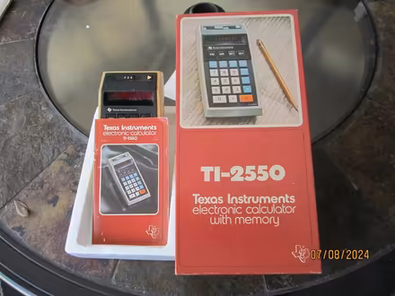 Photo of free Calculator Vintage TI-2550 (Pinellas Park 33781) #1