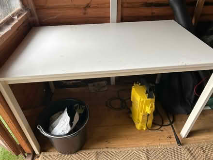 Photo of free White table (Bagshot) #1