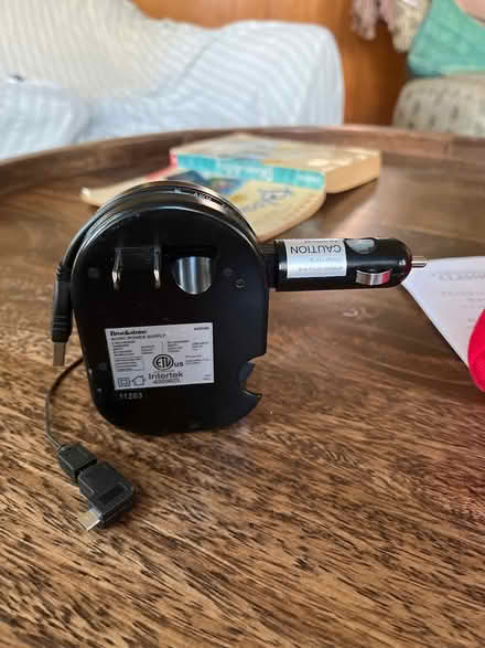 Photo of free Brookstone power supply charger (75 Jerome St W.Medford) #2