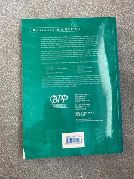 Photo of free Business Basics: Law (Shipley) #2