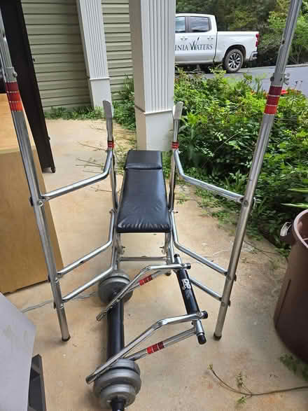 Photo of free Weight Bench (on porch) #1