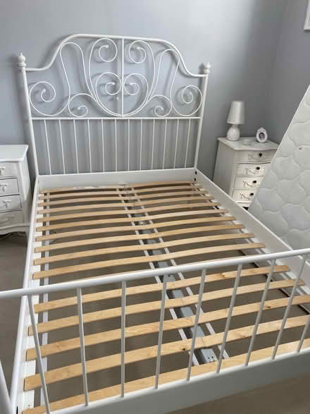 Photo of free Ikea double bed frame (Gidlow WN6) #1
