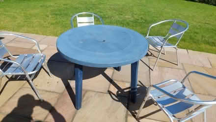 Photo of free Plastic garden table (Kendal LA9) #1