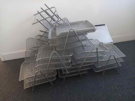 Photo of free Metal mesh filing trays (Colchester CO6) #3