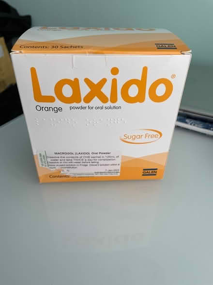 Photo of free Laxido orange powder (London, SE1) #1