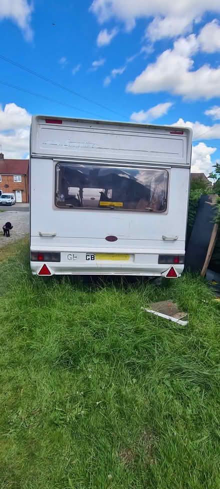 Photo of free scrap caravan (Belper) #2