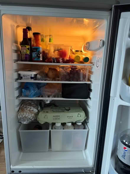 Photo of free Zanussi Grey Fridge Freezer (Walkden M28) #4