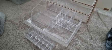 Photo of free Acrylic makeup storage (Strood) #2