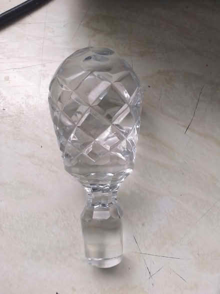 Photo of free Lead crystal decanter top (Heanor DE75) #1