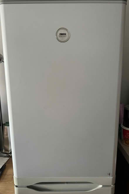 Photo of free Zanussi Grey Fridge Freezer (Walkden M28) #1