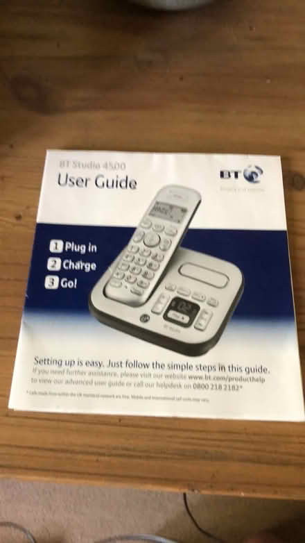 Photo of free BT cordless phone & answer machine (Castle Ashby NN7) #2