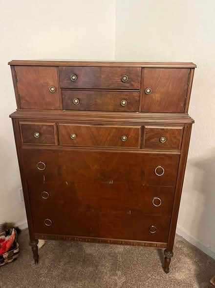 Photo of free Wood dresser (Roswell) #1