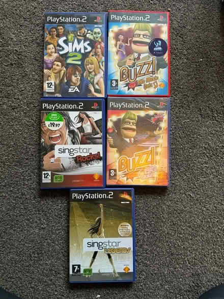 Photo of free PlayStation 2 games (NE30) #1