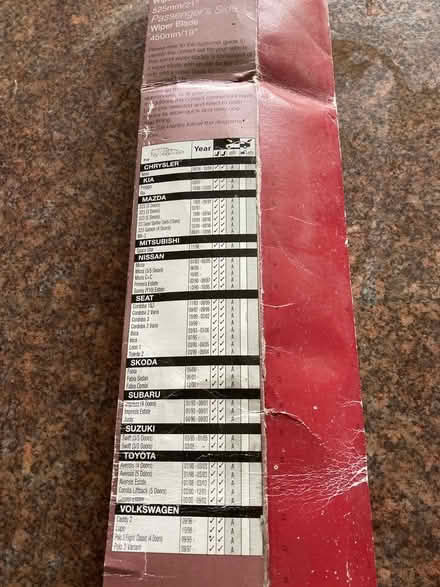 Photo of free Wiper blade (Emmbrook RG41) #1