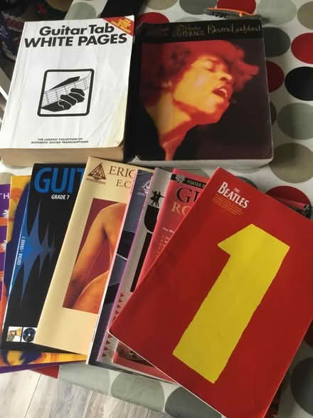 Photo of free Selections of guitar books (Wideopen NE13) #1
