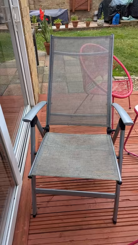 Photo of free Silver Garden Chair (CT10) #1