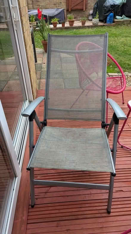 Photo of free Silver Garden Chair (CT10) #1