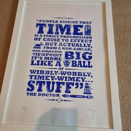 Photo of free Doctor who art print (Kenilworth CV8) #1