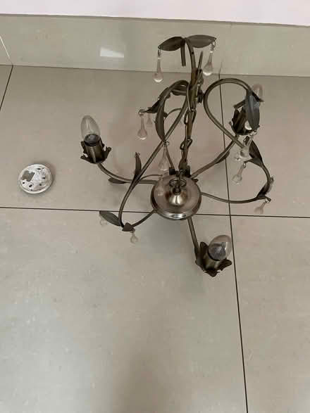 Photo of free Bronze effect ceiling light fitting (KCR Kimmage Terenure area) #1
