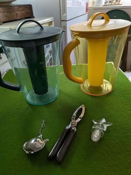 Photo of free 2 large jugs + kitchen misc (Coombe Bissett SP5) #1