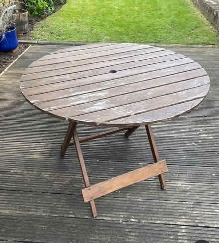 Photo of free Garden Table (Burgess Hill) #1