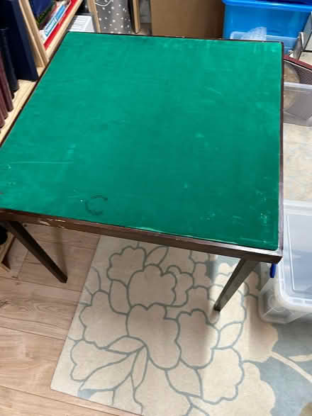Photo of free 3 x card tables (Southport PR9) #1