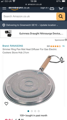 Photo of free Hob Heat Diffuser/Simmer Ring (GMV SE10) #2